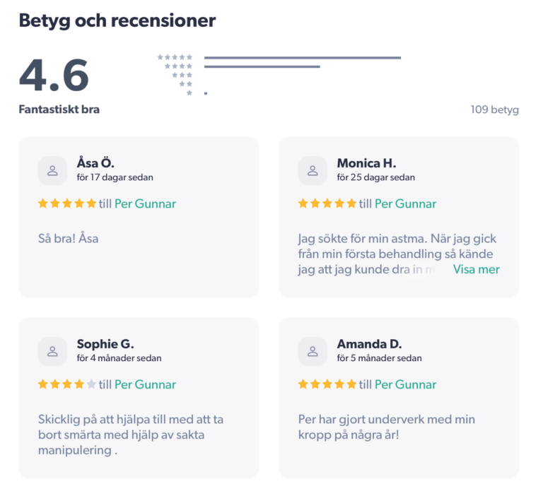 nöjda kunder
